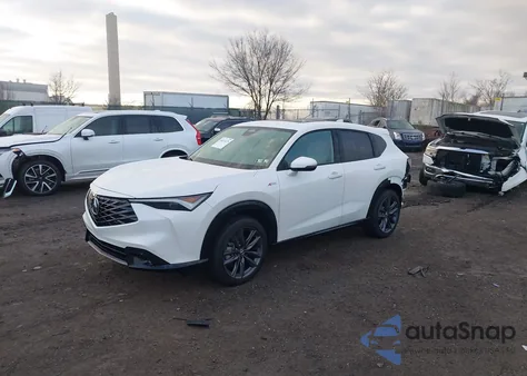 2025 Acura Adx A-Spec from USA, damaged, VIN 3HDSA2H52SM707729